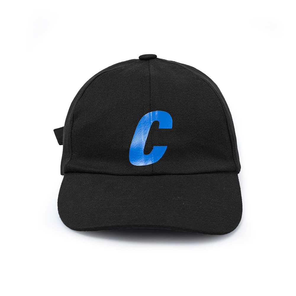 Boné High 6 Panel Logo Blue