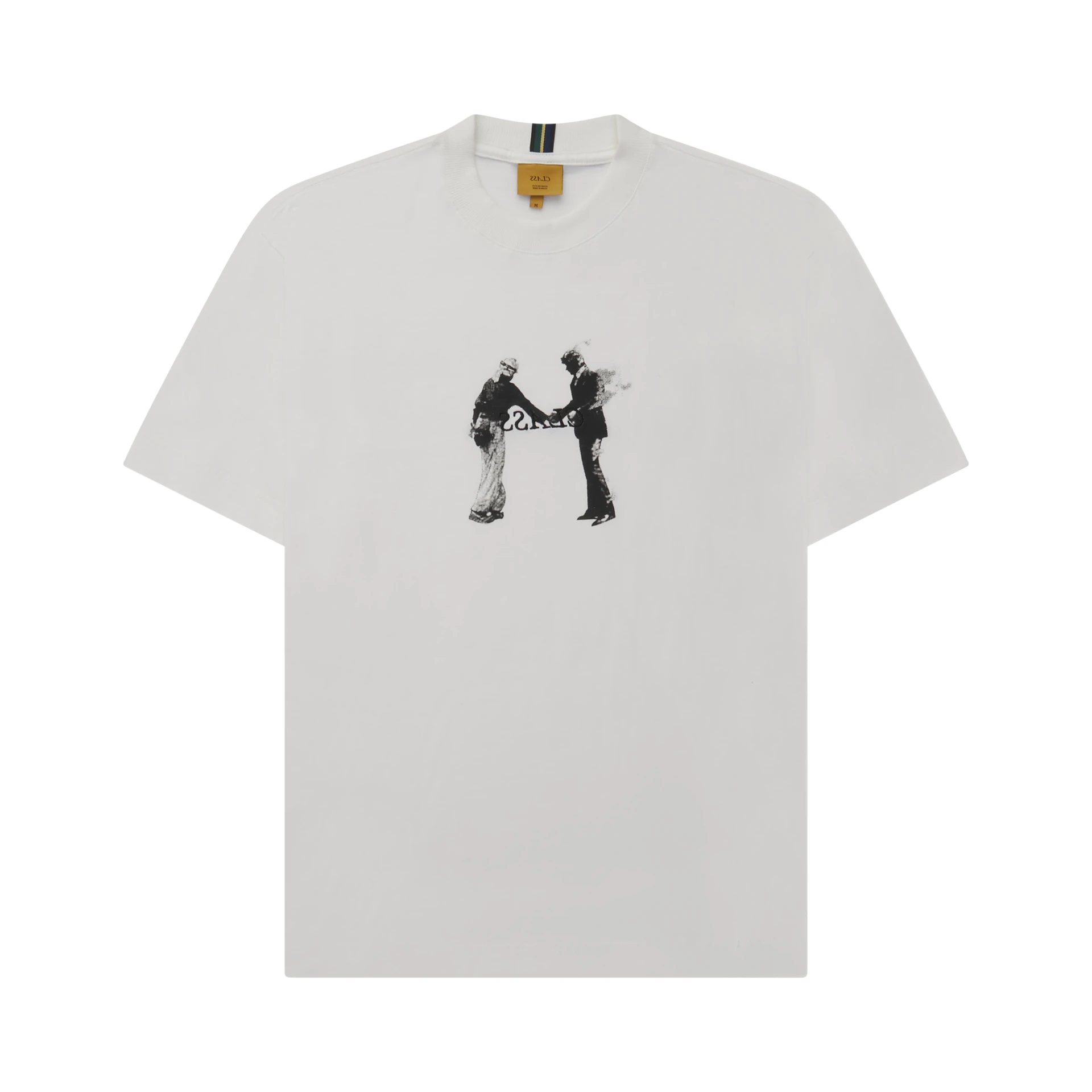 CAMISETA CLASS WORKING CLASS ATTACK OFF-WHITE