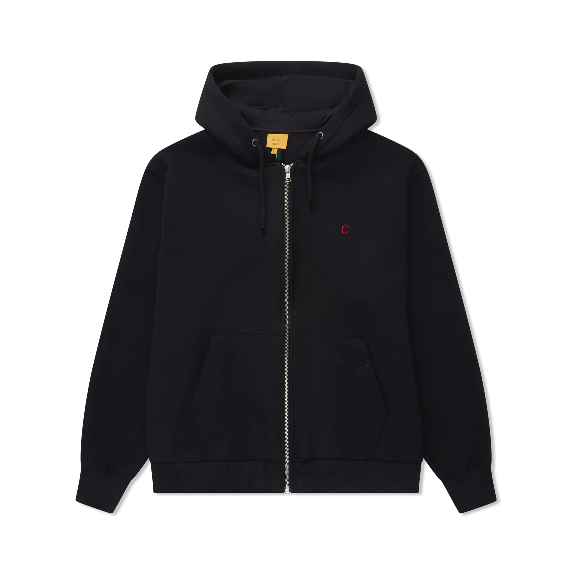 MOLETOM CLASS ZIPPER CLASS C BLACK