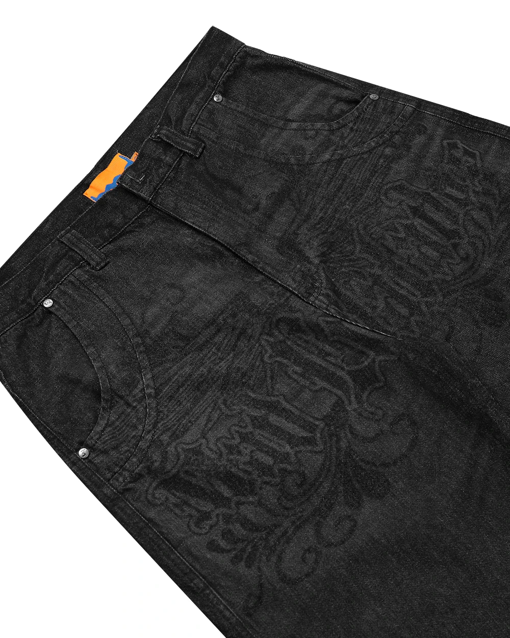 CALÇA MAD ENLATADOS JEANS ASAS PRETO DROP3/25 - Image 3