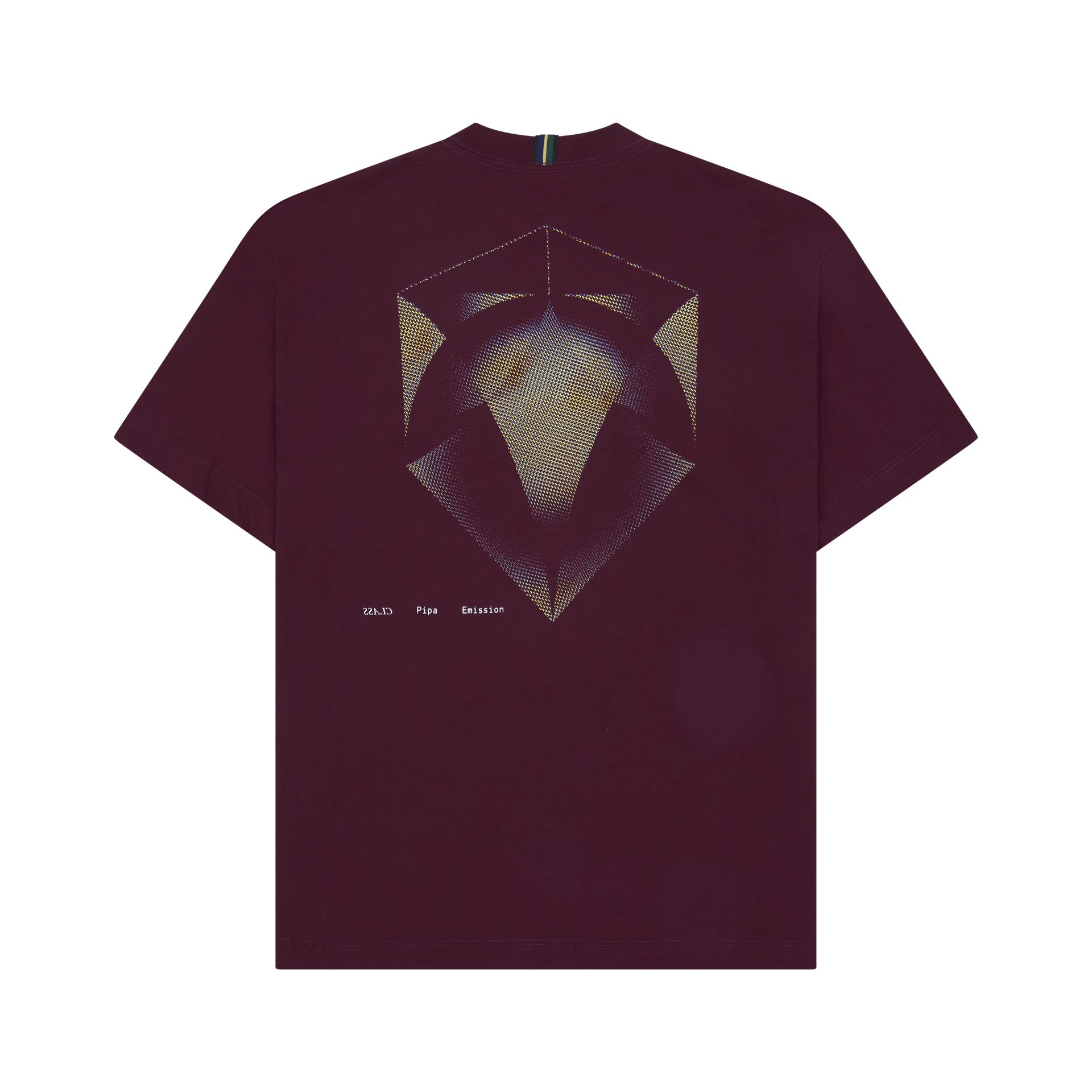 Alternative view of CAMISETA CLASS PIPA DIGITAL BURGUNDY DROP 4/25
