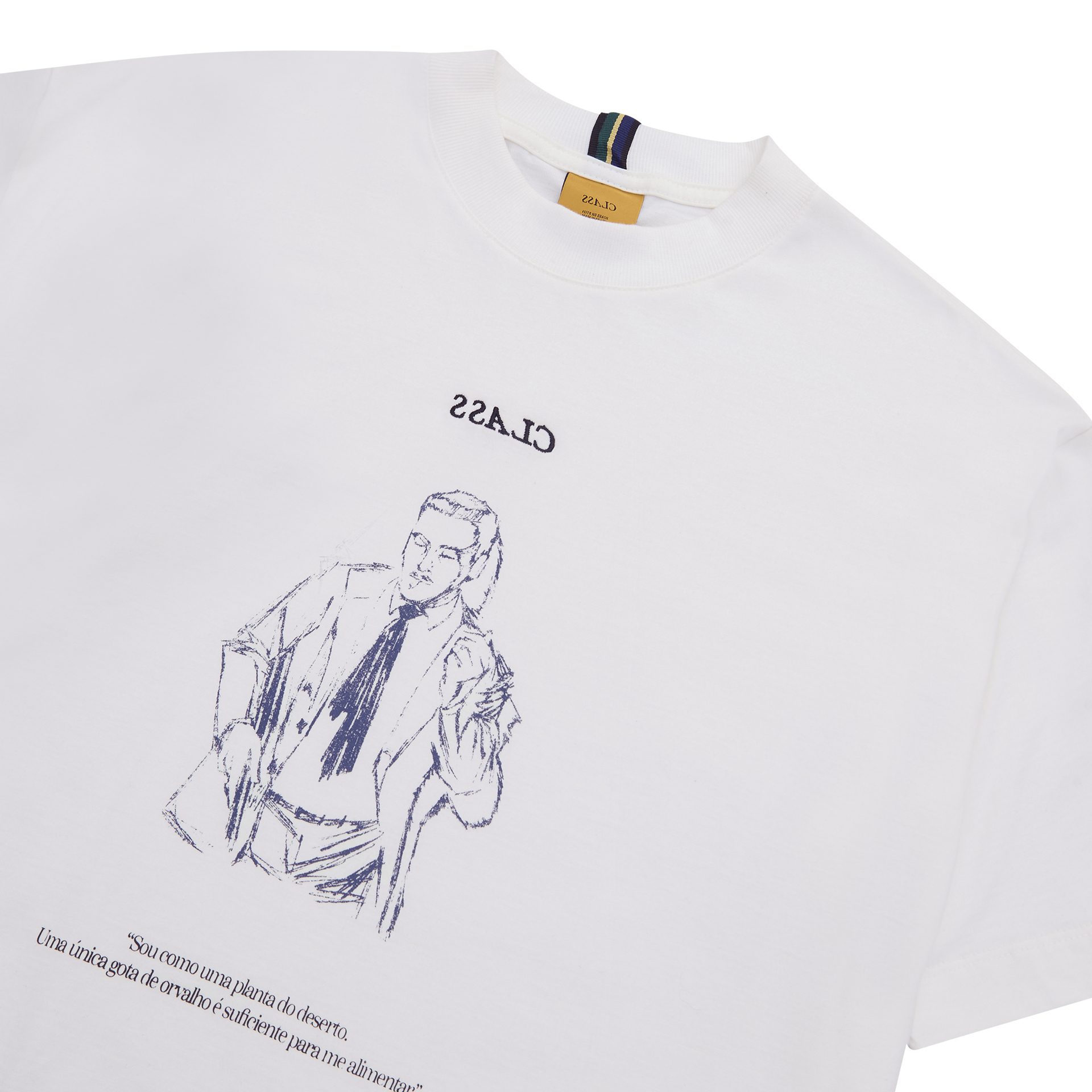 Alternative view of CAMISETA CLASS RADIO DA LEGALIDADE OFF-WHITE DROP 4/25