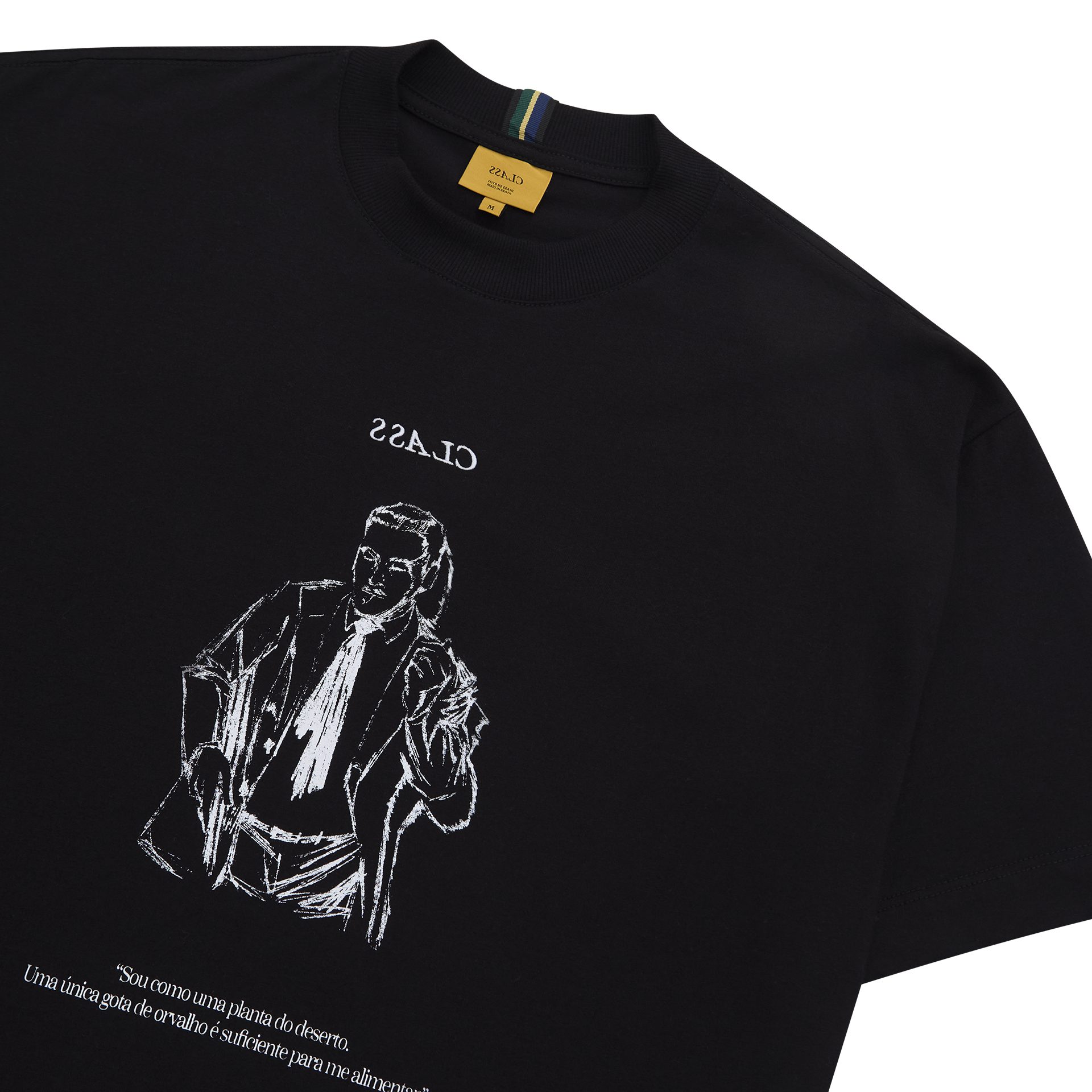 Alternative view of CAMISETA CLASS RADIO DA LEGALIDADE BLACK DROP 4/25