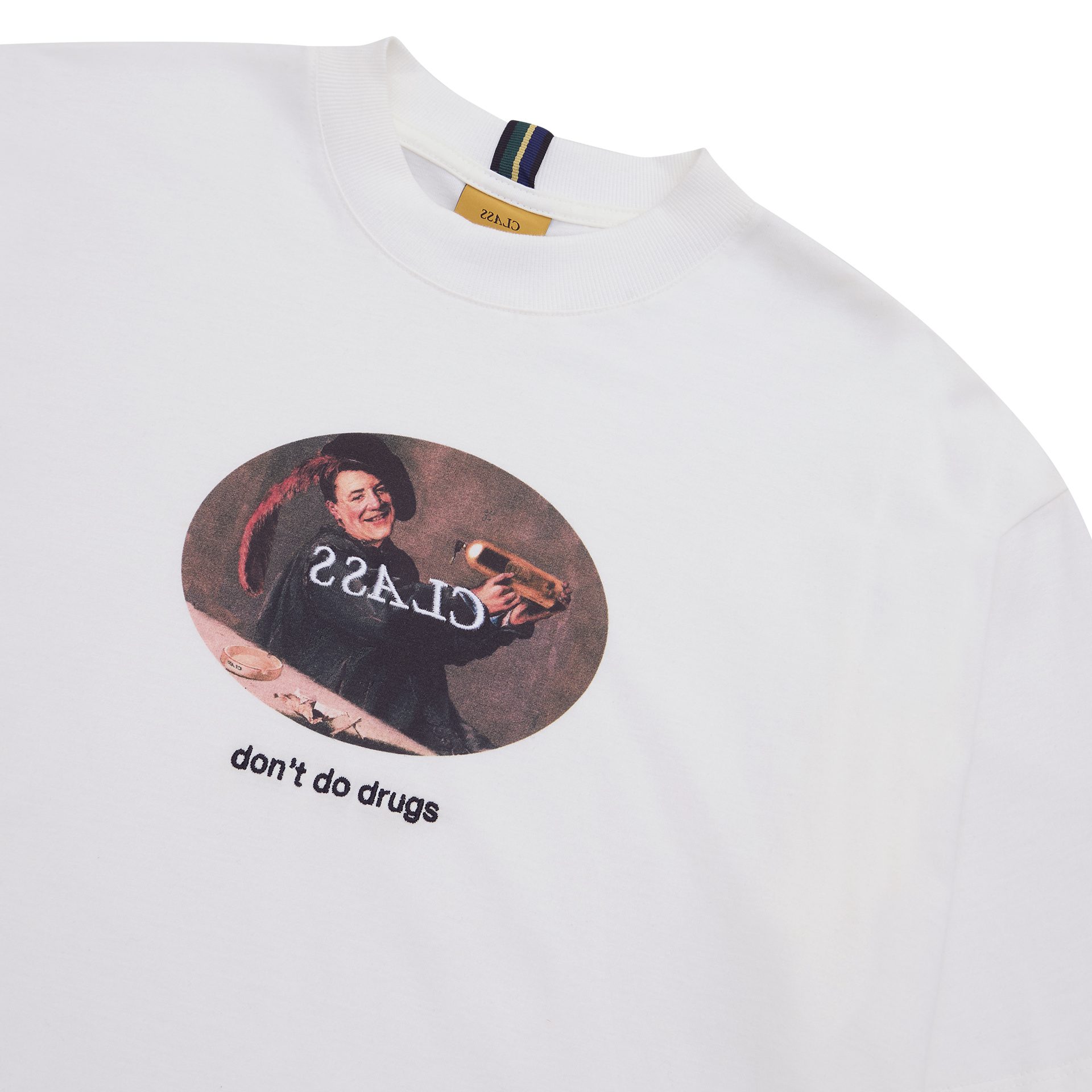 Alternative view of T-SHIRT CLASS "DONT DO DRUGS" OFF-WHITE