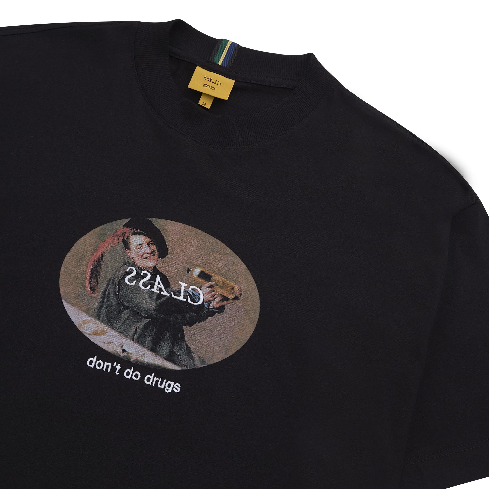 Alternative view of CAMISETA CLASS DONT DO DRUGS BLACK DROP 4/25