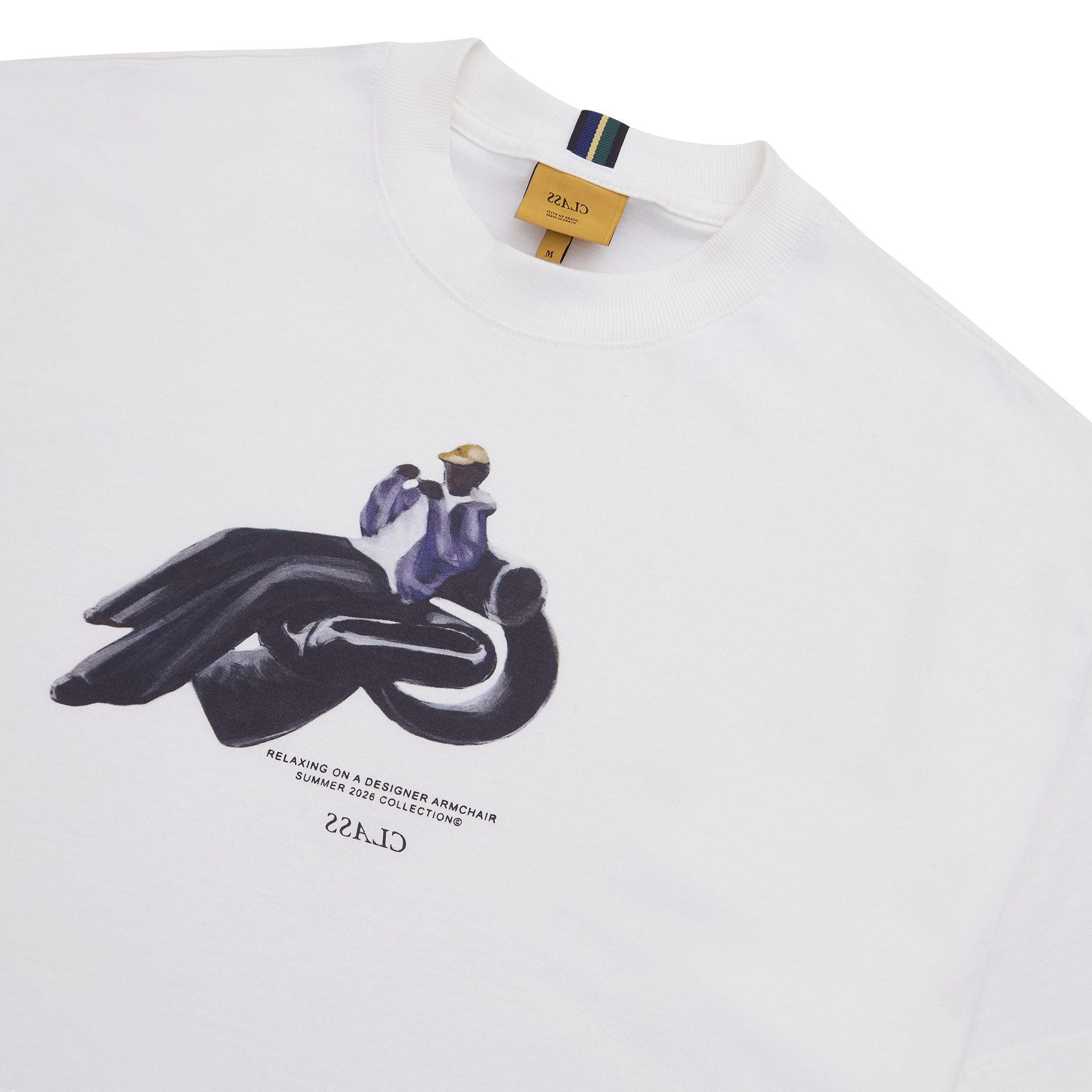 Alternative view of CAMISETA CLASS CLASS DESIGNER ARMCHAIR OFF-WHITE DROP 4/25