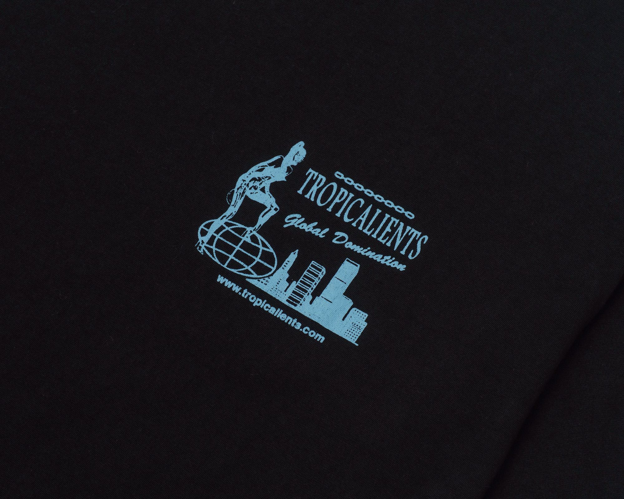 Alternative view of CAMISETA TROPICALIENTS GLOBAL DOMINATION PRETO