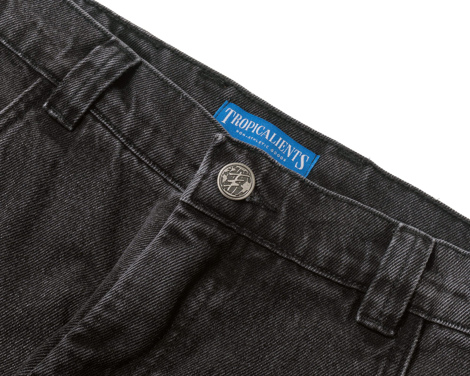 Alternative view of CALÇA JEANS TROPICALIENTS BLACK WATER PRETO DESBOTADO