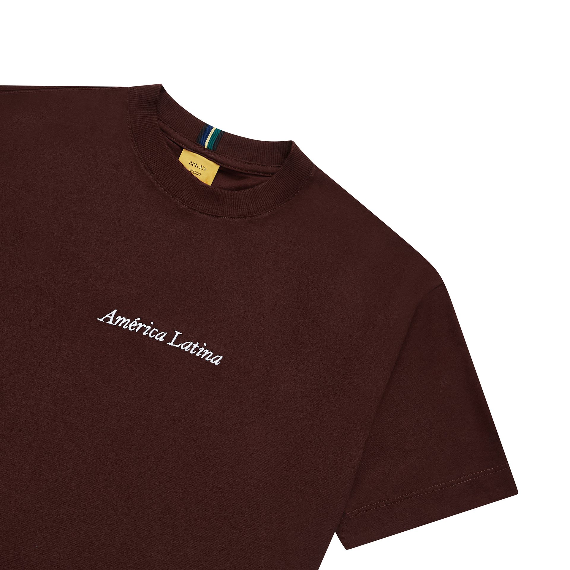 T-SHIRT CLASS AMERICA LATINA BROWN