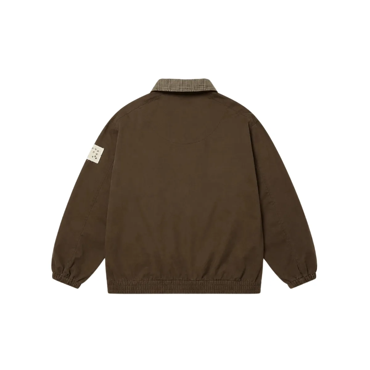 Alternative view of AGASALHO QUARTERZIP BARRA LOGO MARROM