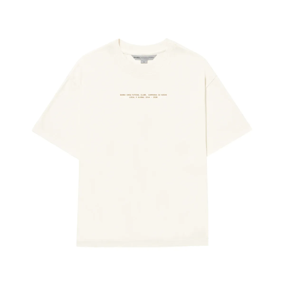 Alternative view of CAMISETA BARRA VARZEA OFF WHITE
