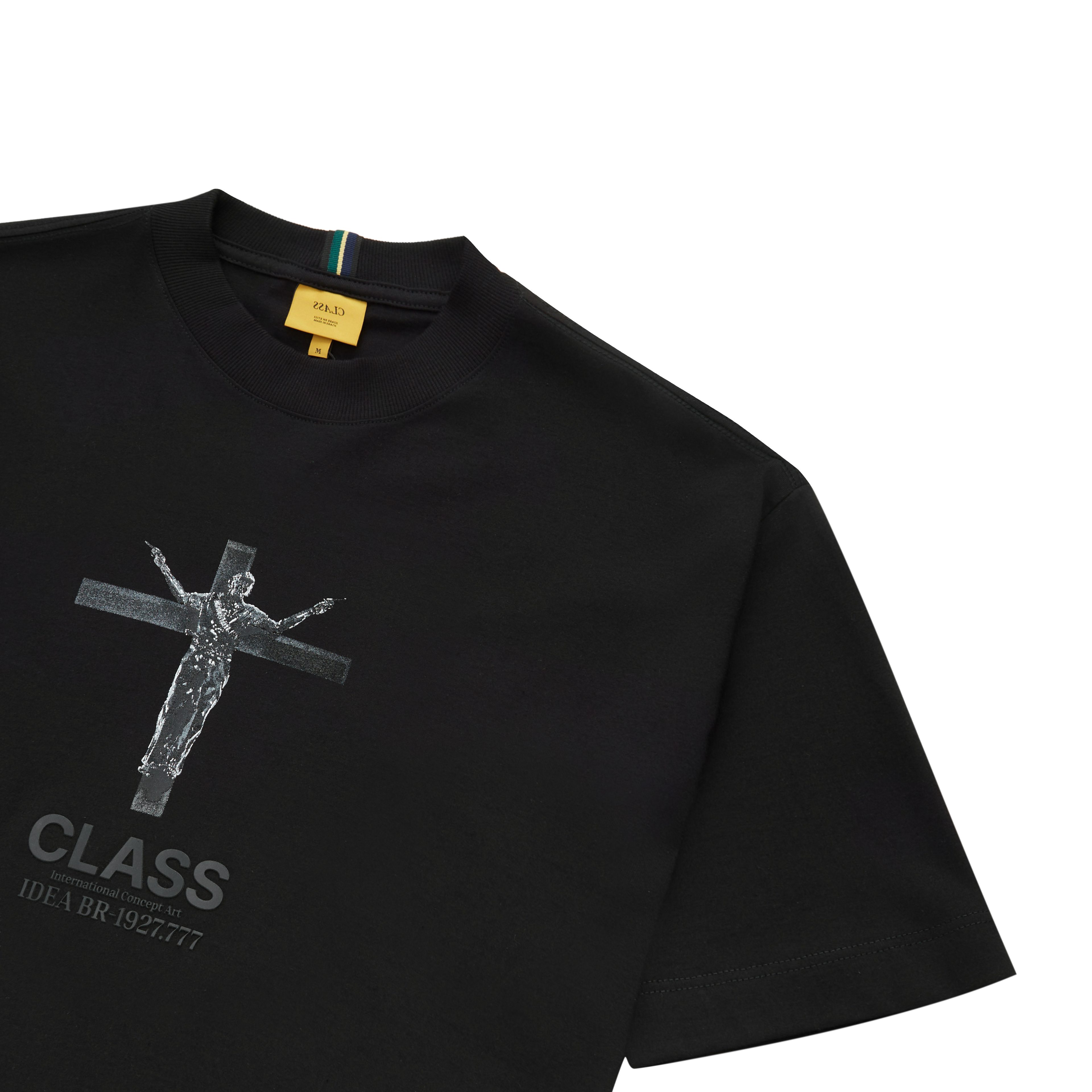 Alternative view of T-SHIRT CLASS ONYX CROSS BLACK