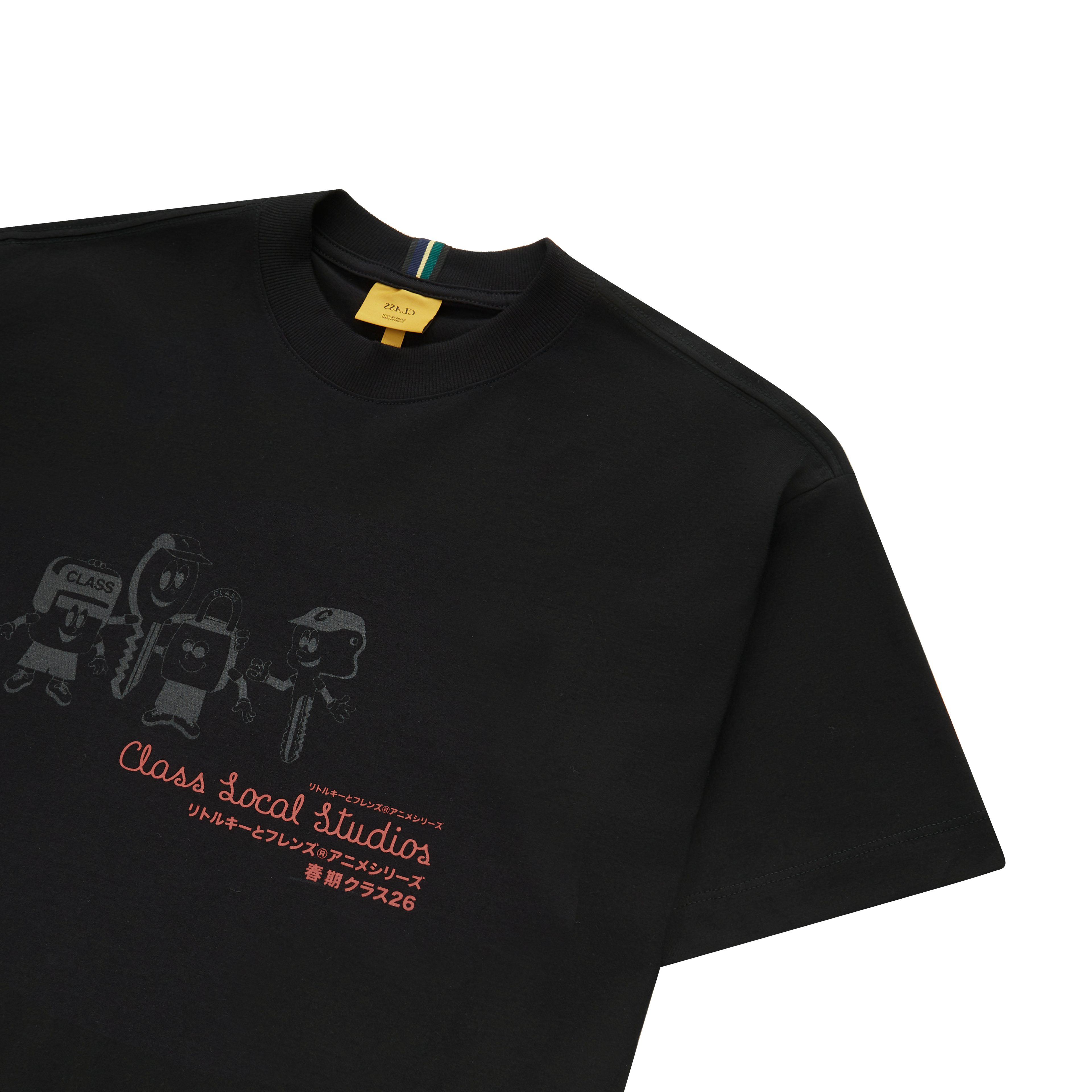 Alternative view of T-SHIRT CLASS KEY FAMILY BLACK