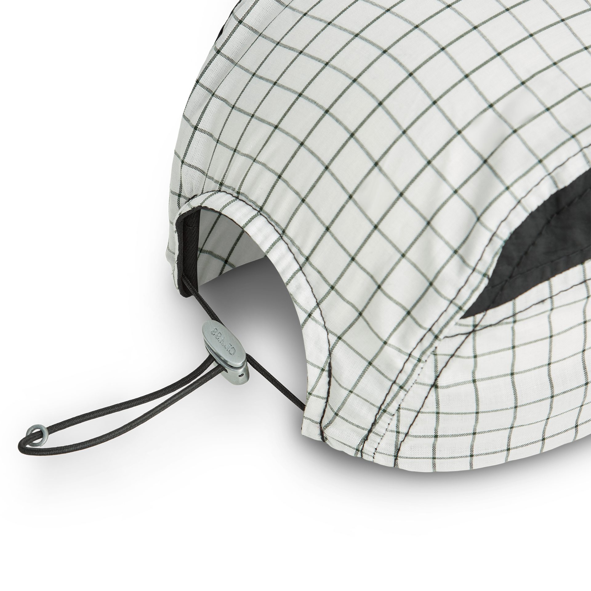 Alternative view of CLASS 3 PANEL SPORT HAT DYNAMIC PLAID WHITE