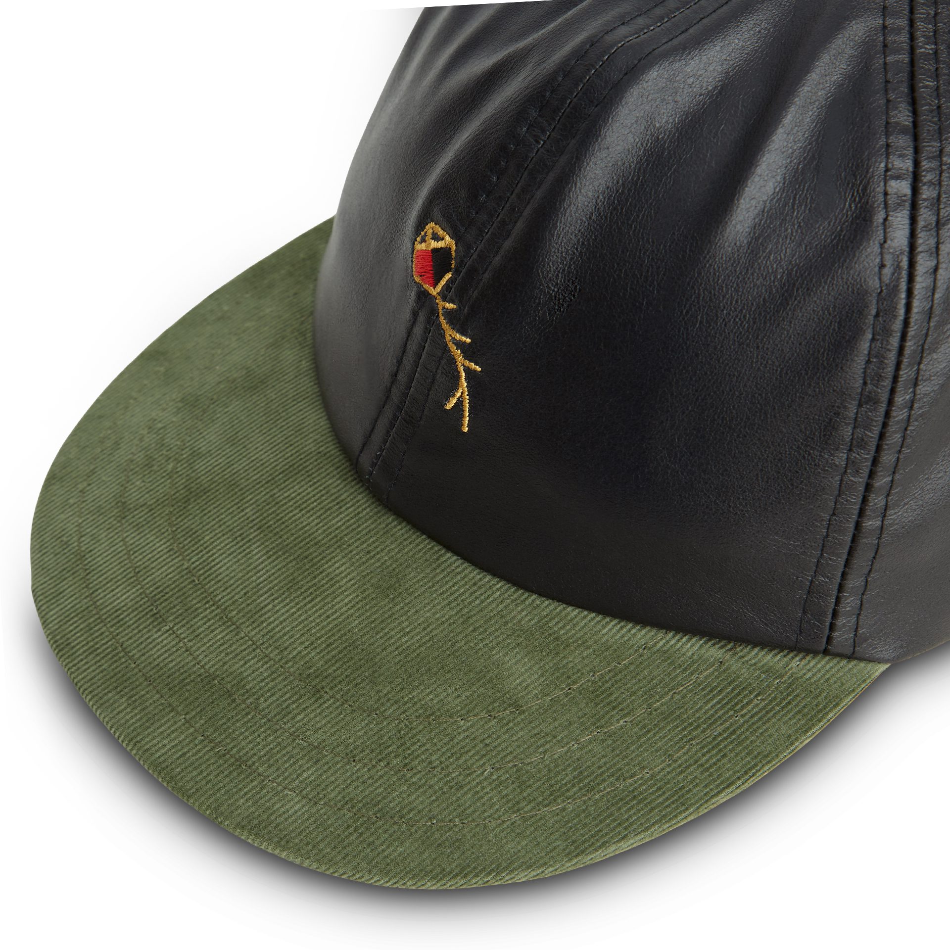 Alternative view of CLASS POLO HAT PIPA LEATHER BLACK