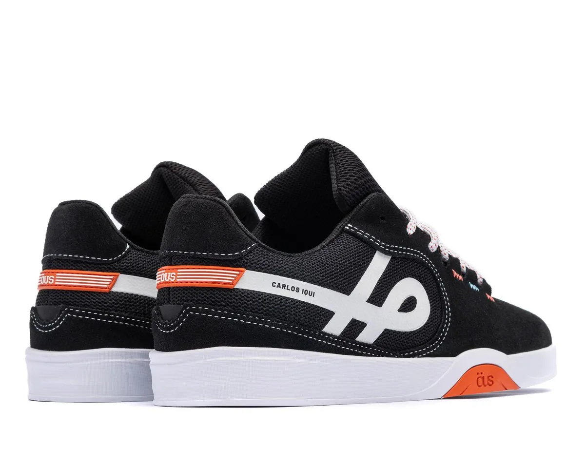 Alternative view of TENIS OUS IMIGRANTE IQUI PRETO BRANCO REFLEX LARANJA