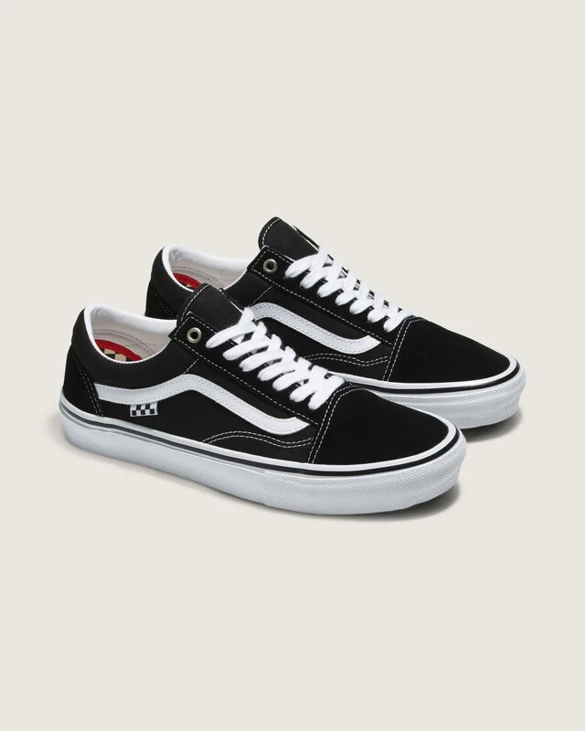 TENIS VANS OLD SKOOL SKATE PRO BLACK WHITE