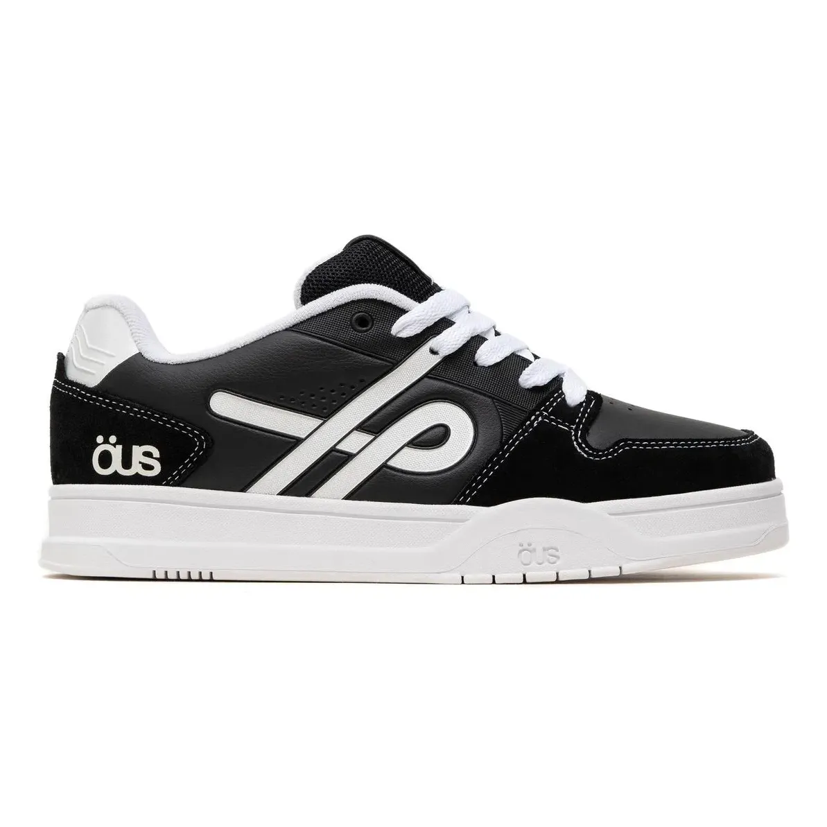TENIS OUS QUINA PRETO BRANCO OE